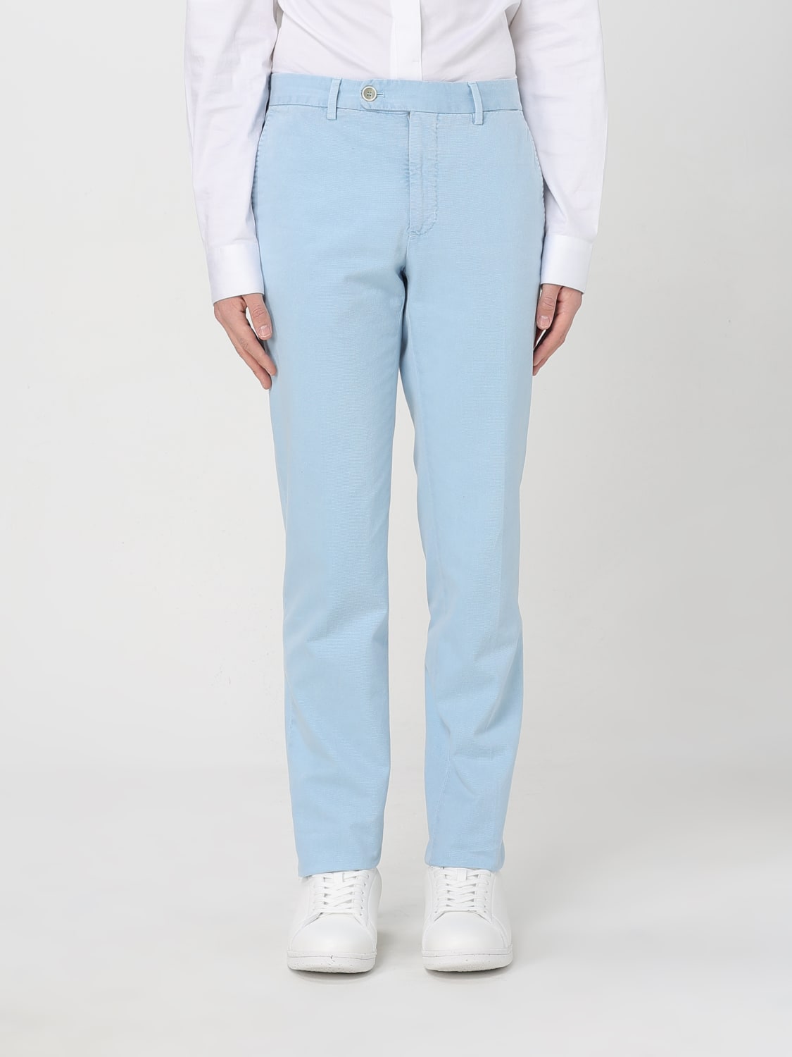 INCOTEX HOSE: Hose herren Incotex, Himmelblau - Img 1