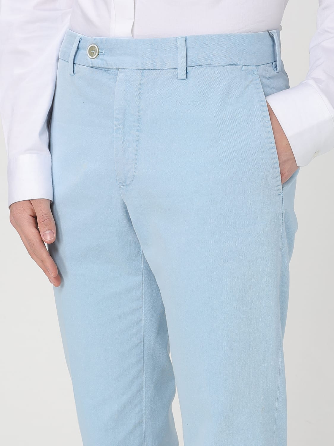 INCOTEX HOSE: Hose herren Incotex, Himmelblau - Img 3