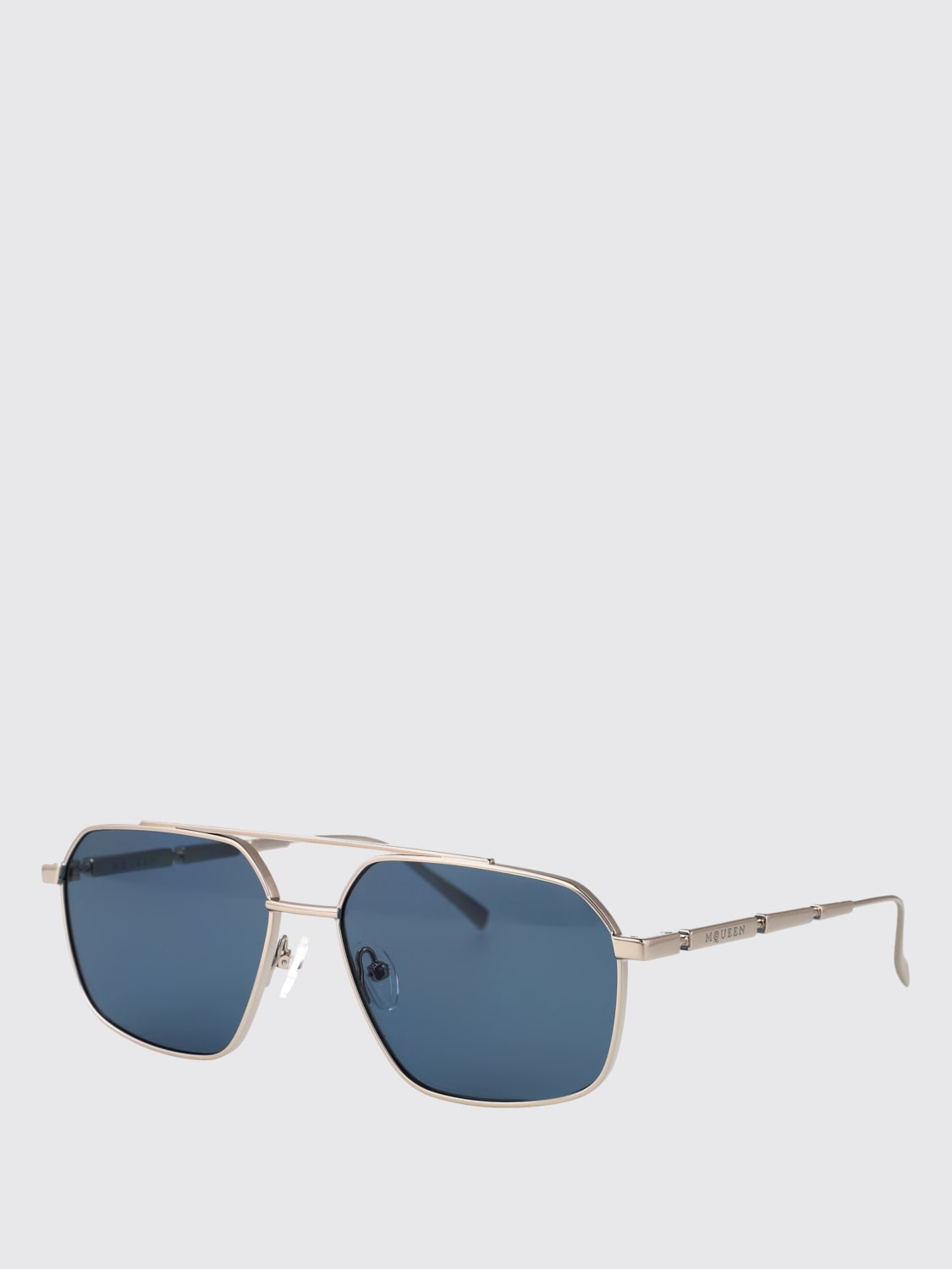 MCQUEEN SUNGLASSES: Sunglasses men McQueen, Blue - Img 1