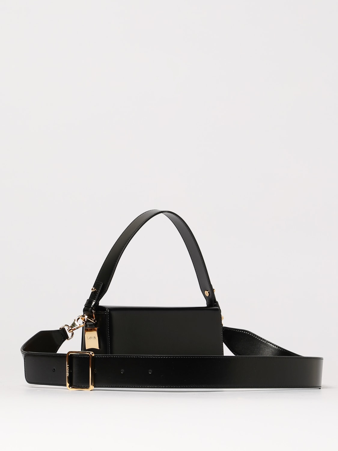 LANVIN BORSA MINI: Borsa Nano Pencil Lanvin in pelle , Nero - Img 3