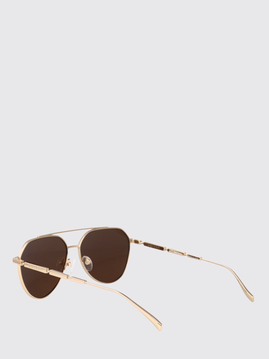 MCQUEEN SUNGLASSES: Sunglasses men McQueen, Gold - Img 3