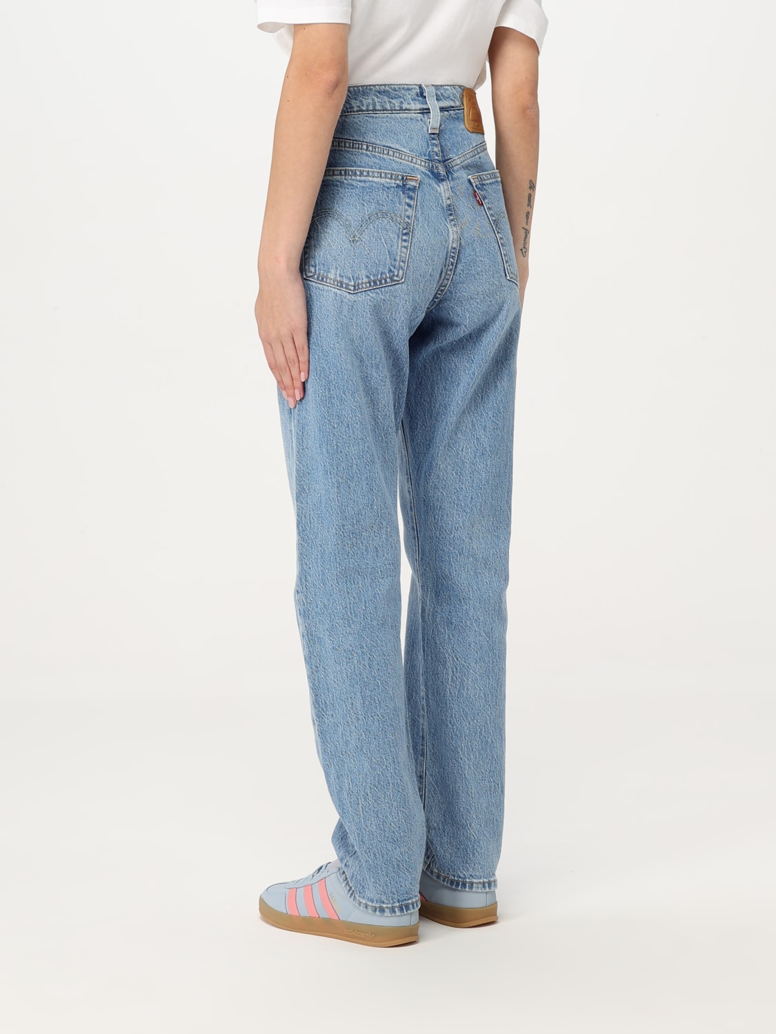 LEVI'S JEANS: Jeans Levi's in denim , Azzurro - Img 2