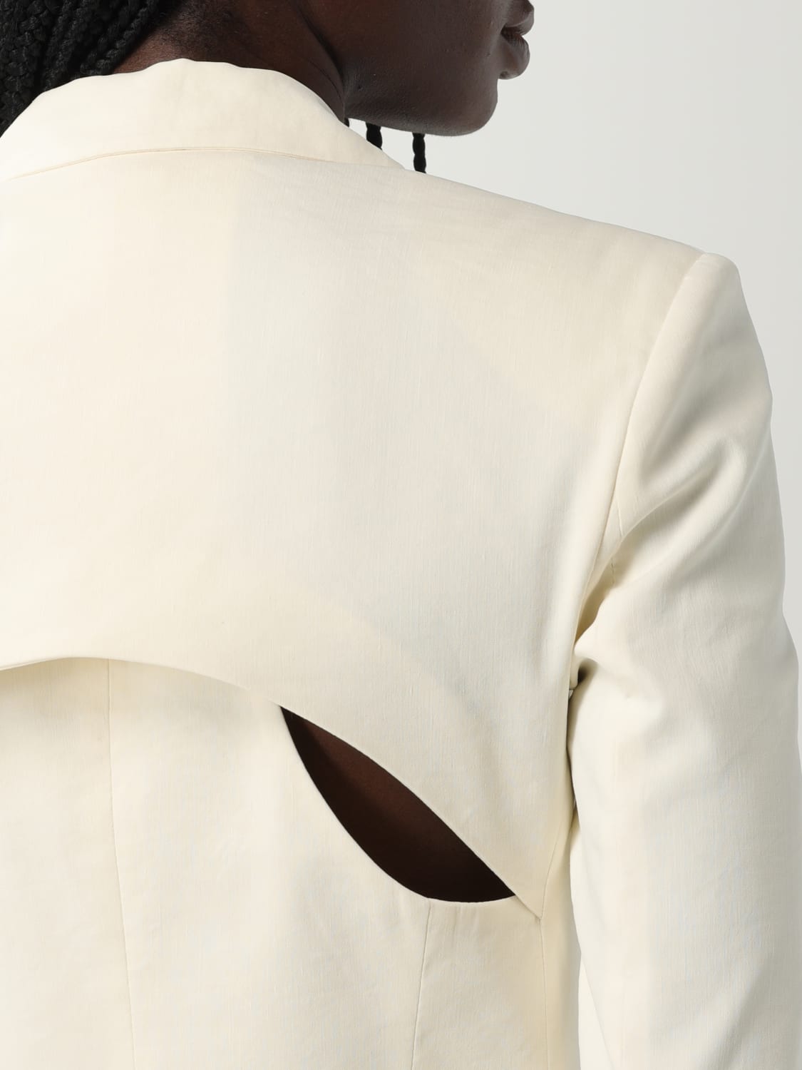 アウターその他 PINKO Woman Blazer White 104818A0IM Z07 PINKO: Blazer woman - White | Pinko blazer 104818A0IM online