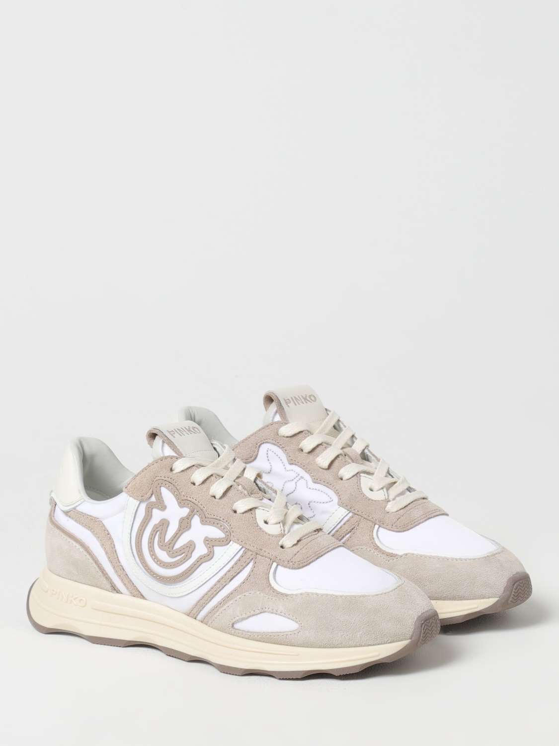 PINKO SNEAKERS: Shoes woman Pinko, Sand - Img 2