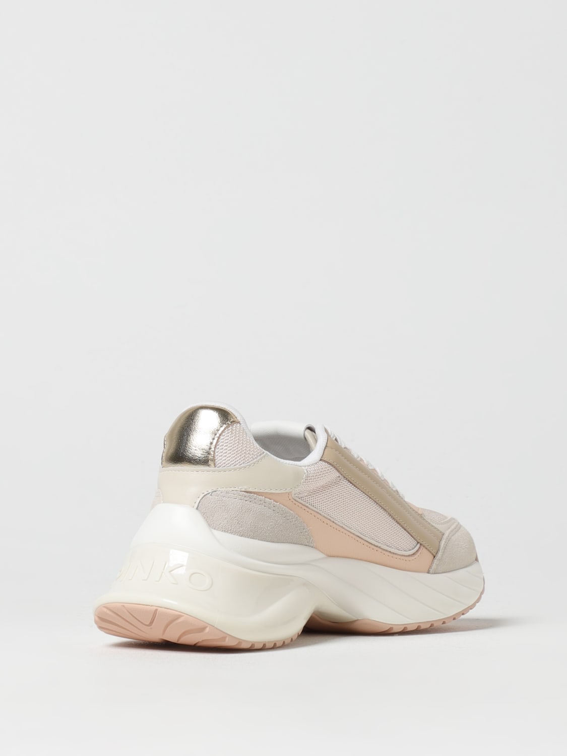 PINKO SNEAKERS: Shoes woman Pinko, Nude - Img 3