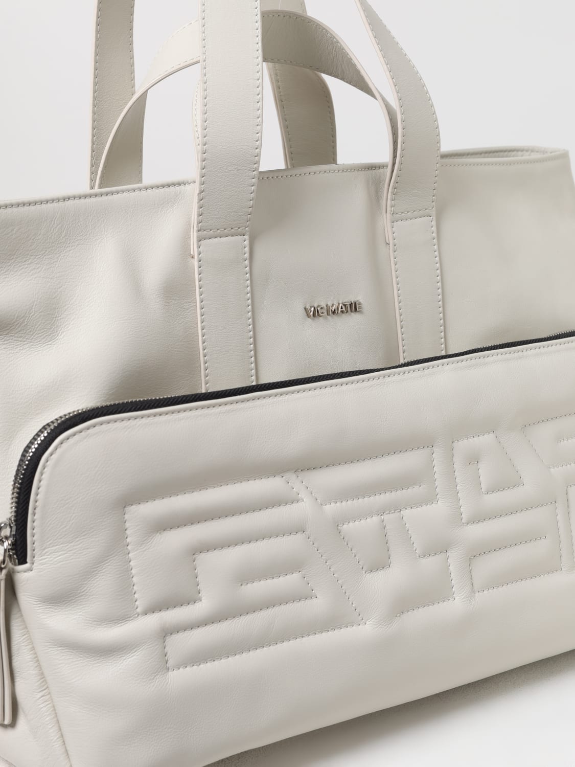 VIC MATIÉ SAC PORTÉ ÉPAULE: Sac bandoulière femme Vic MatiÉ, Blanc - Img 3