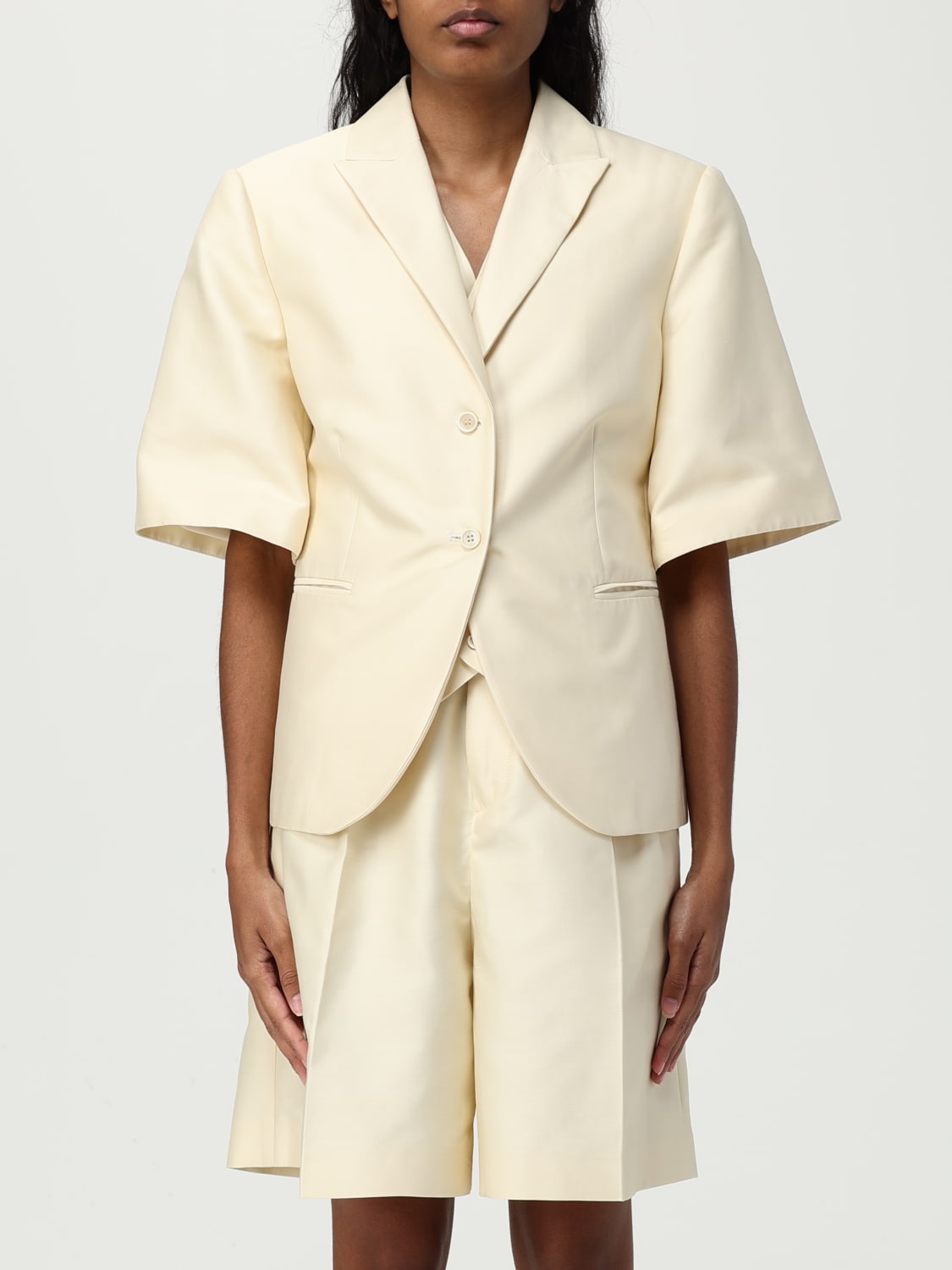 アウターその他 FABIANA FILIPPI Woman Blazer White GCD275F677D787 0149 FABIANA FILIPPI: women's blazer - White | Fabiana Filippi