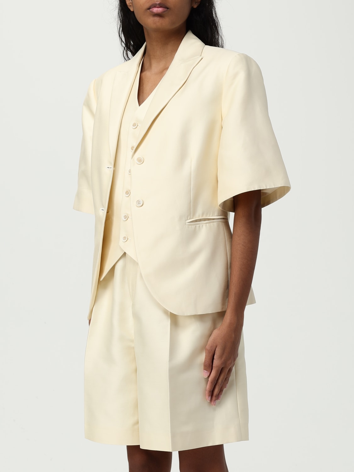 FABIANA FILIPPI JACKE: Jacke damen Fabiana Filippi, Weiß - Img 4