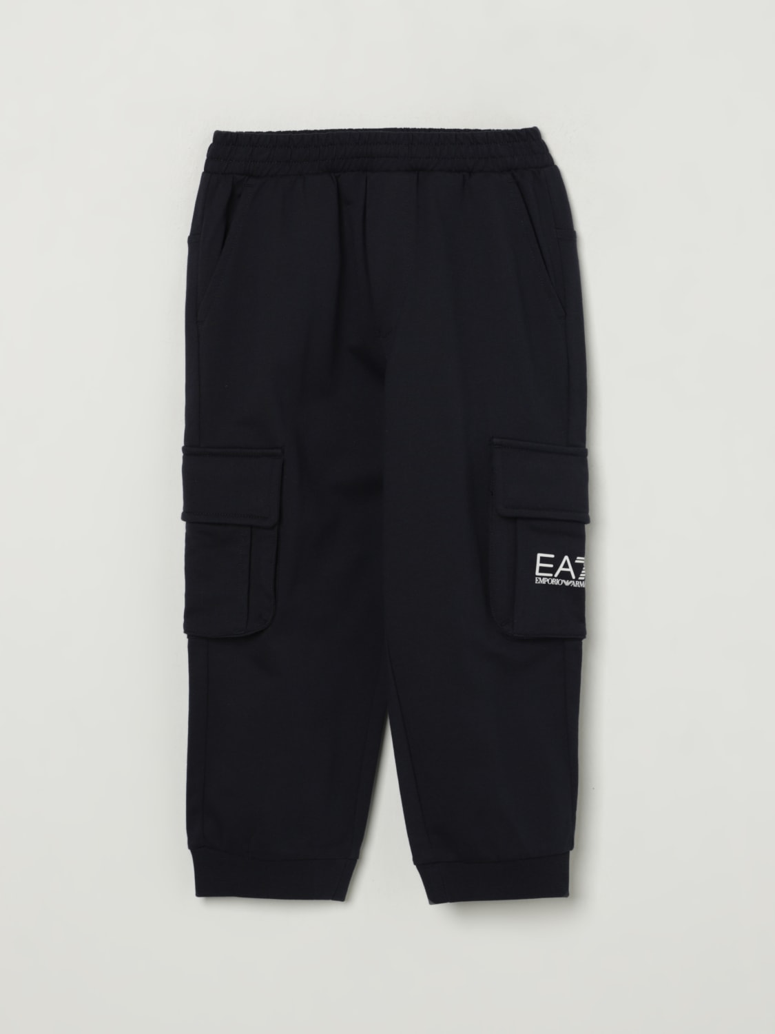 EA7 PANTS: Pants kids Ea7, Blue - Img 1
