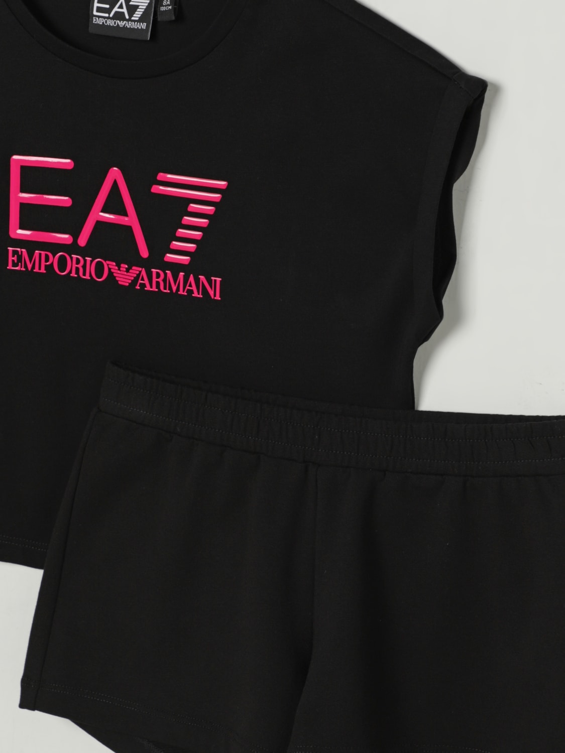 EA7 CONJUNTO: Conjuntos niños Ea7, Negro - Img 3