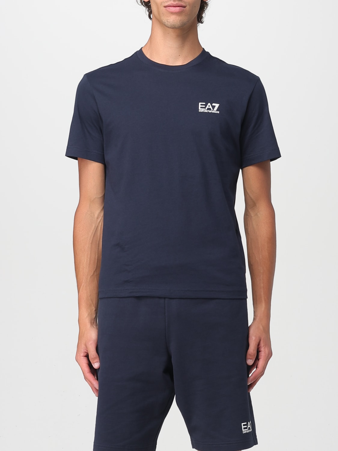 EA7 T-SHIRT: T-shirt men Ea7, Blue 1 - Img 1