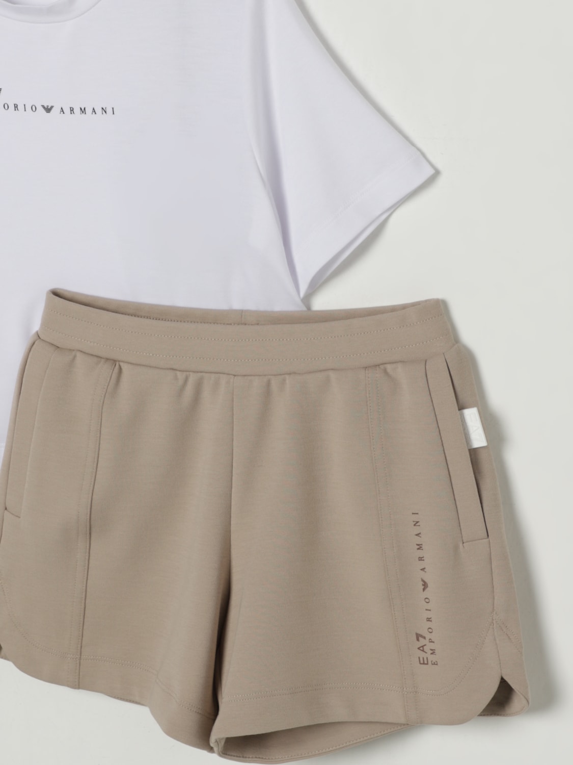 EA7 CLOTHING SET: Tracksuit kids Ea7, White - Img 3