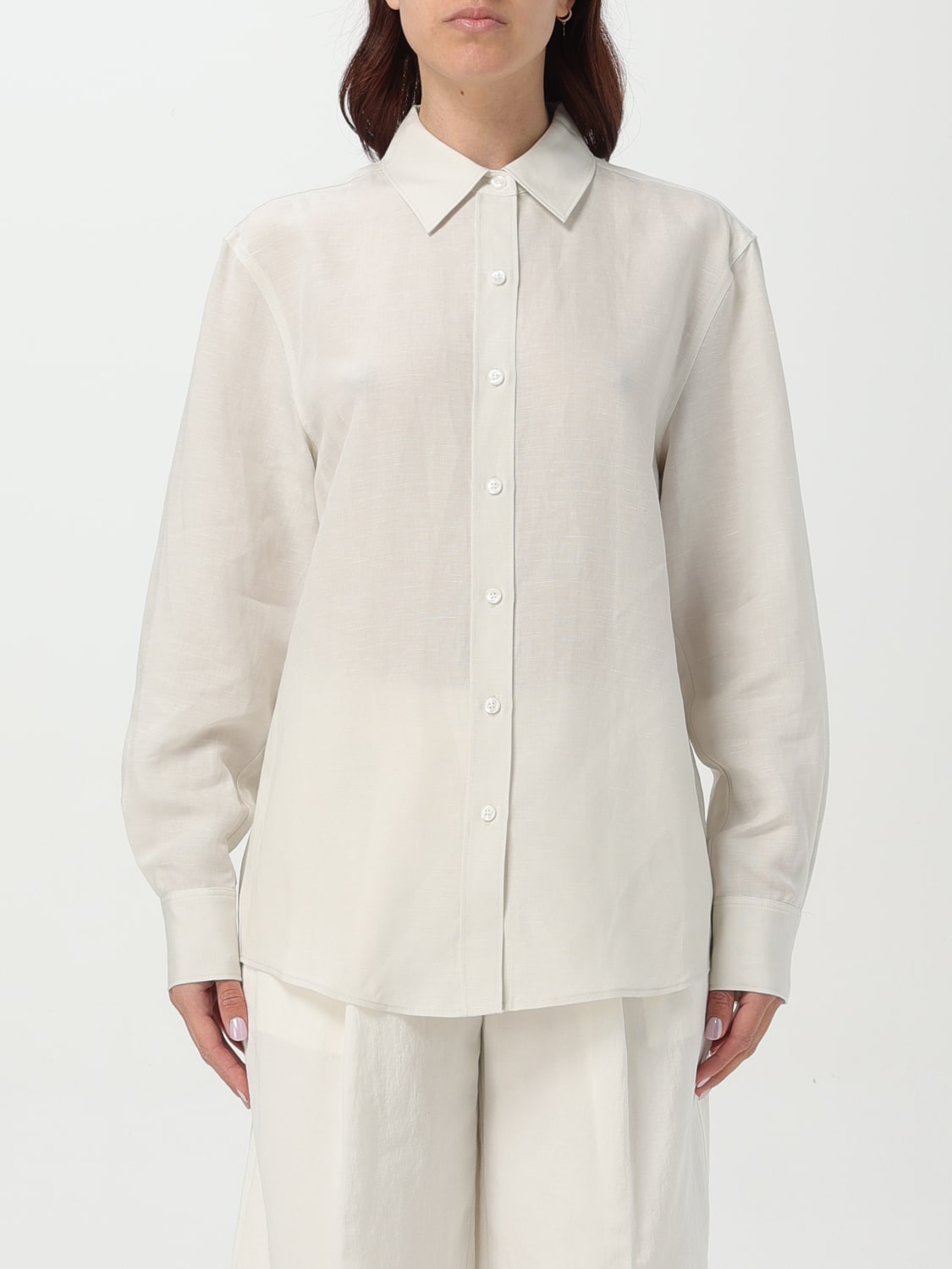 CALVIN KLEIN SHIRT: Shirt woman Calvin Klein, White - Img 1