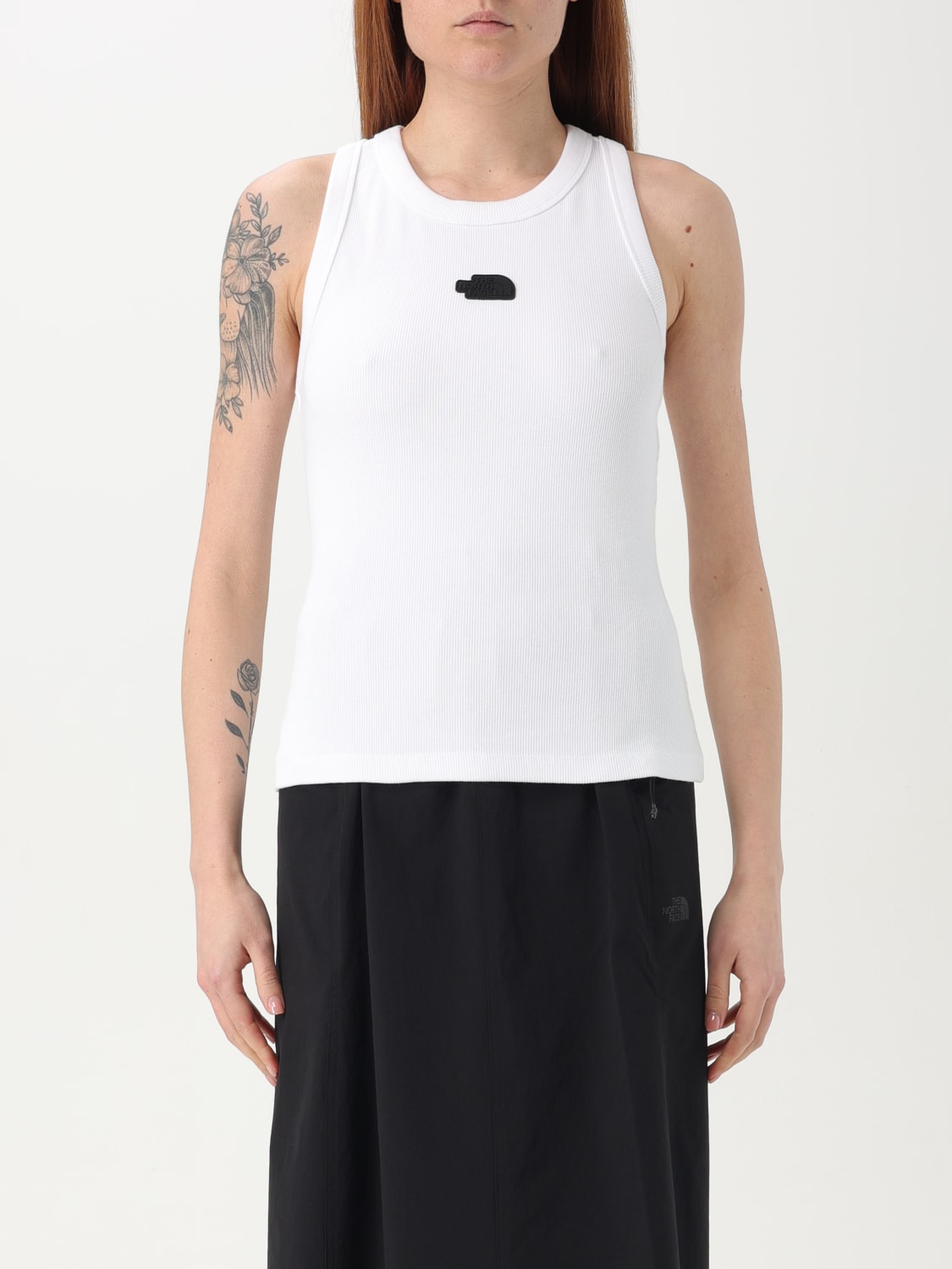 THE NORTH FACE トップス: Tシャツ レディース The North Face, ホワイト - Img 1