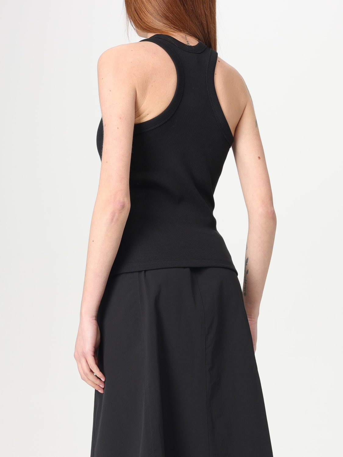 THE NORTH FACE TOP: Top The North Face in cotone stretch , Nero - Img 3