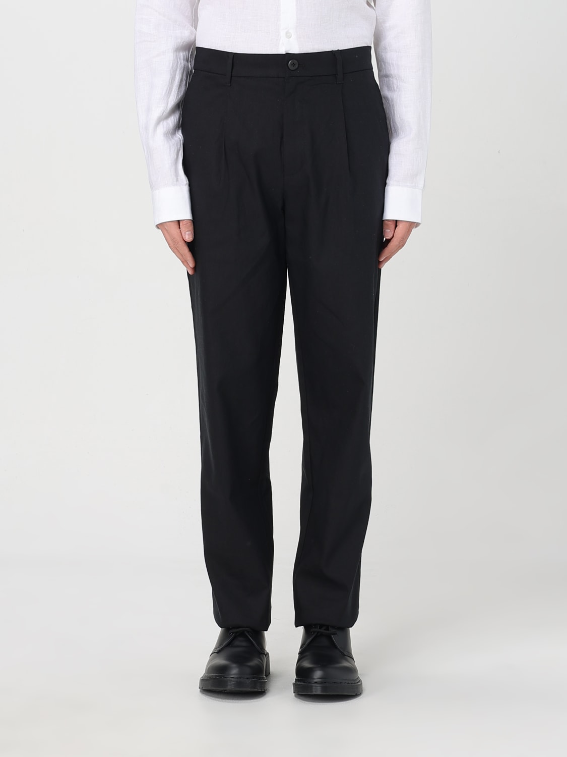 CALVIN KLEIN PANTS: Pants men Calvin Klein, Black - Img 1