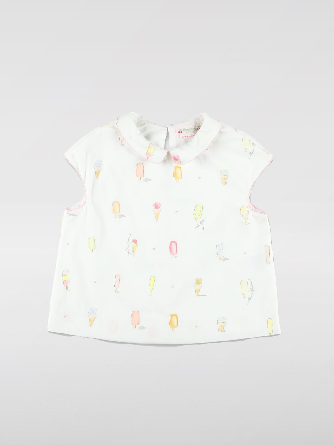 BONPOINT TOP: Top kinder Bonpoint, Weiß - Img 1