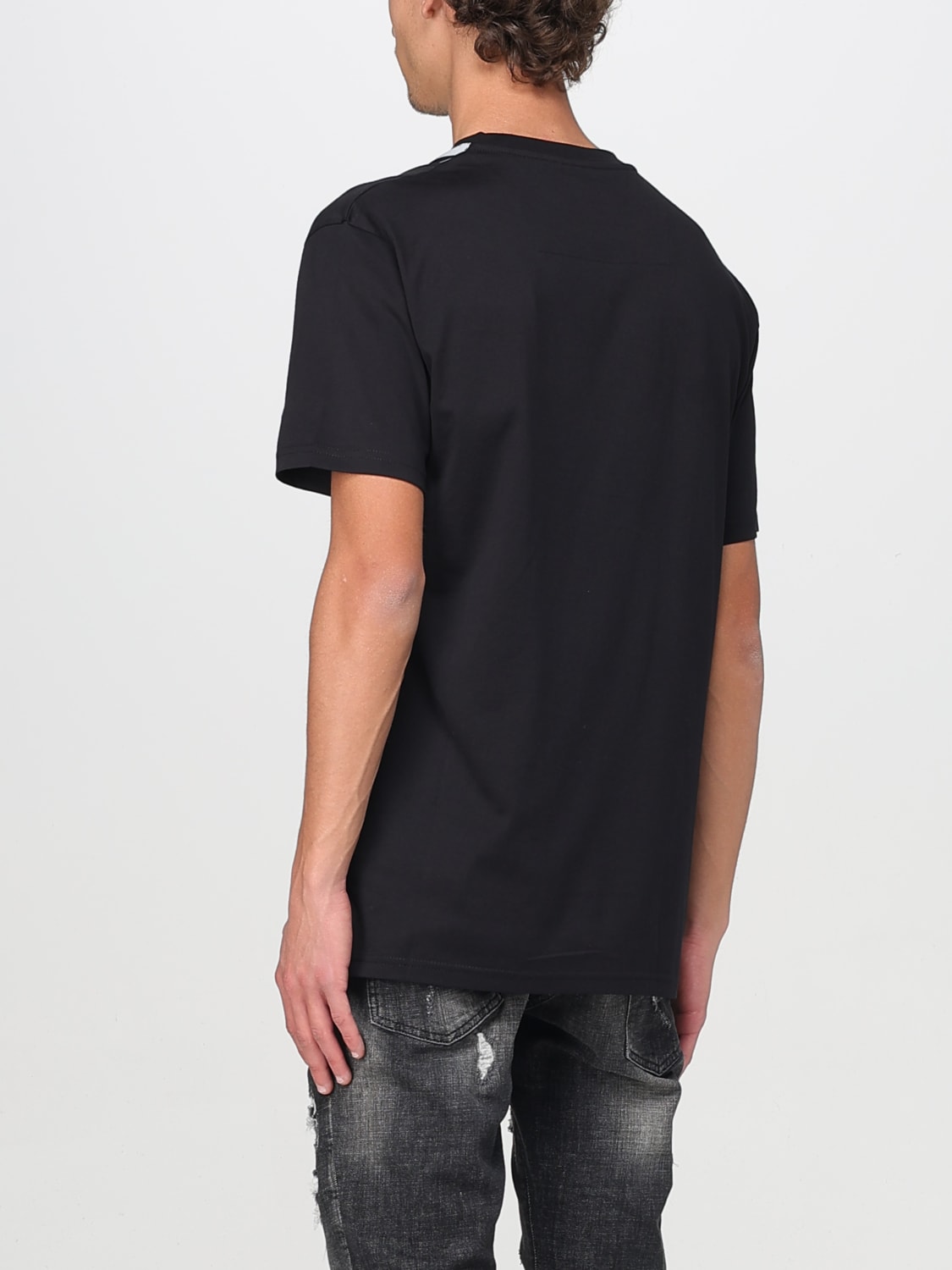 PHILIPP PLEIN T恤: T恤 男士 Philipp Plein, 黑色 - Img 3