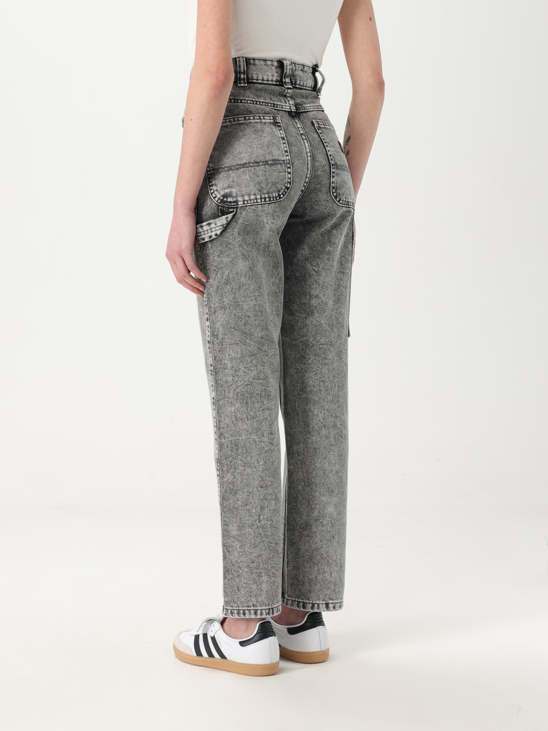 DICKIES JEANS: Jeans femme Dickies, Gris - Img 3
