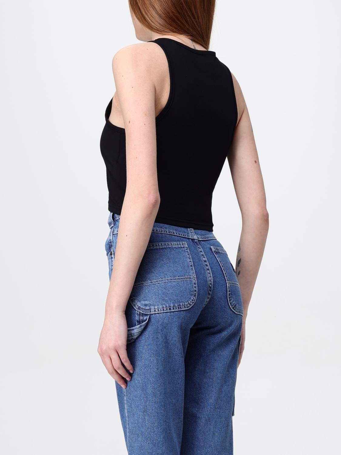 DICKIES TOP: Dickies cotton tank top, Black - Img 3