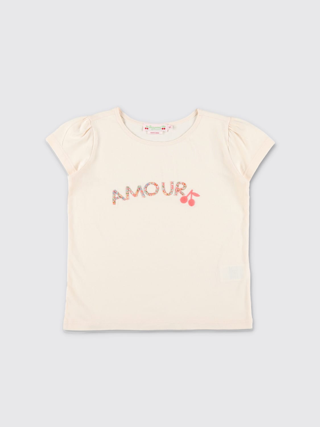 BONPOINT T-SHIRT: T-shirt kids Bonpoint, White - Img 1