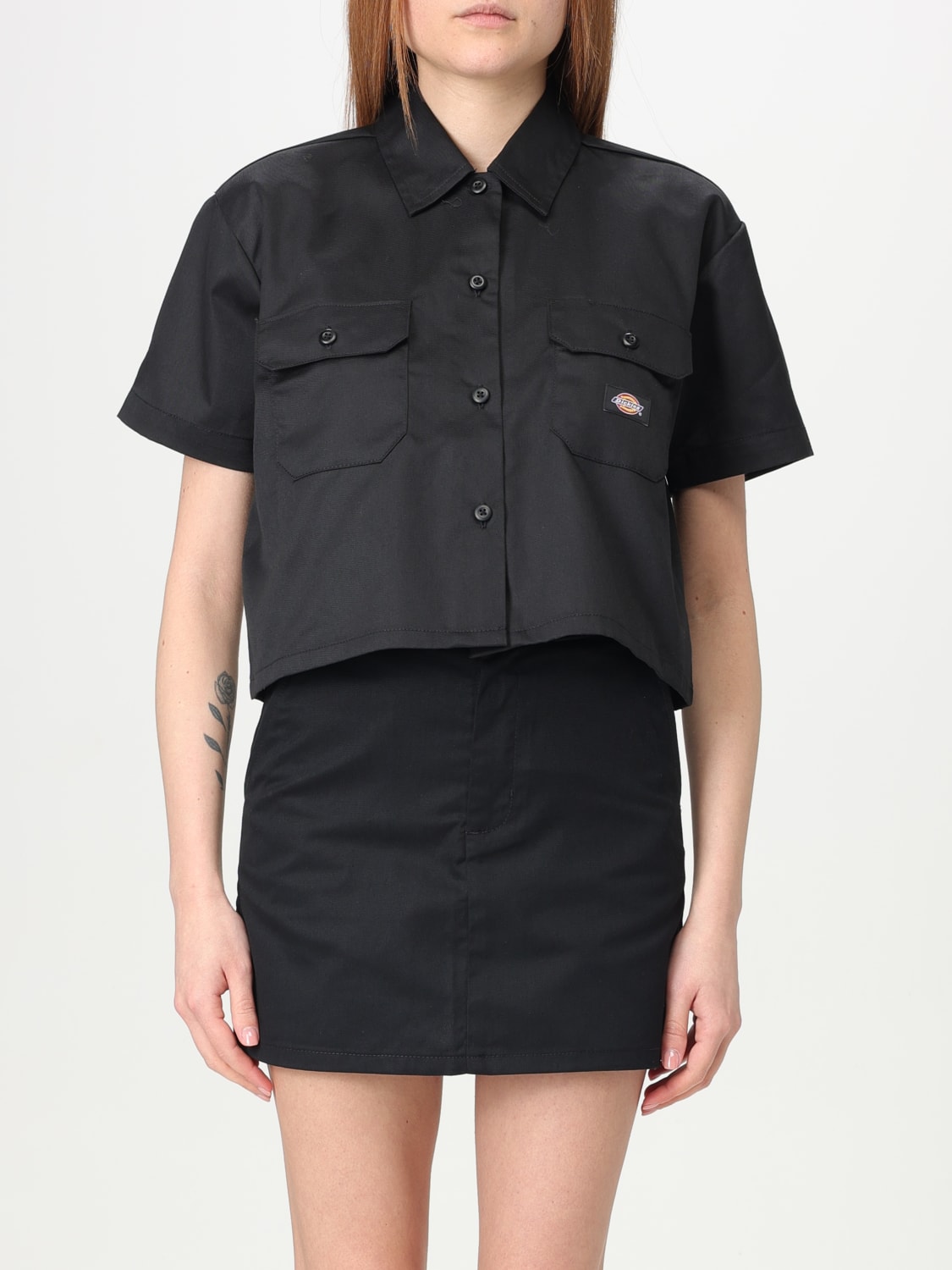 DICKIES HEMDBLUSE: Hemdbluse damen Dickies, Schwarz - Img 1