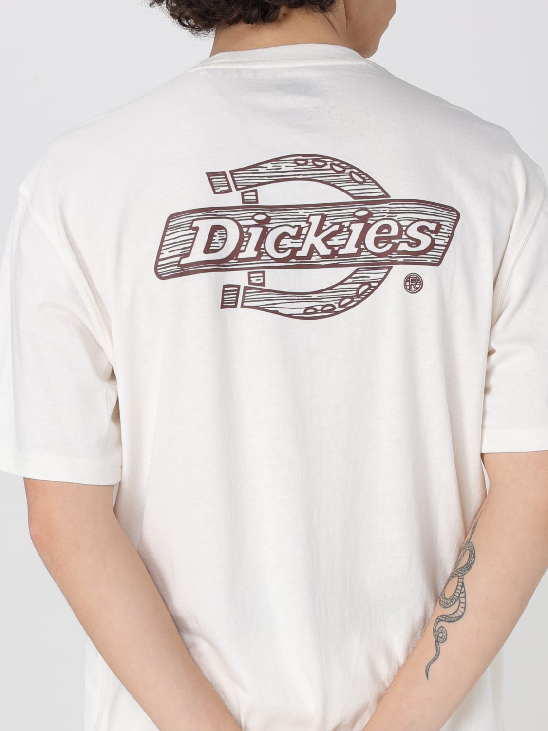 DICKIES T-SHIRT: T-shirt men Dickies, White - Img 4