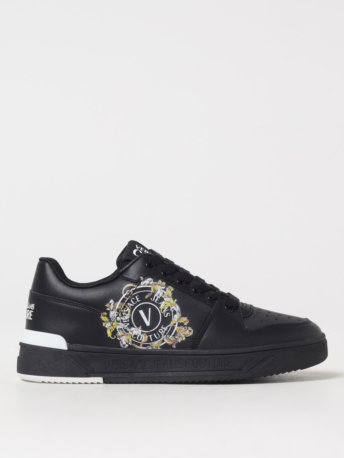 スニーカー VERSACE JEANS COUTURE Men Sneakers Black 78YA3SJ1ZPB15 899 VERSACE JEANS COUTURE: Sneakers men - Black | Versace Jeans