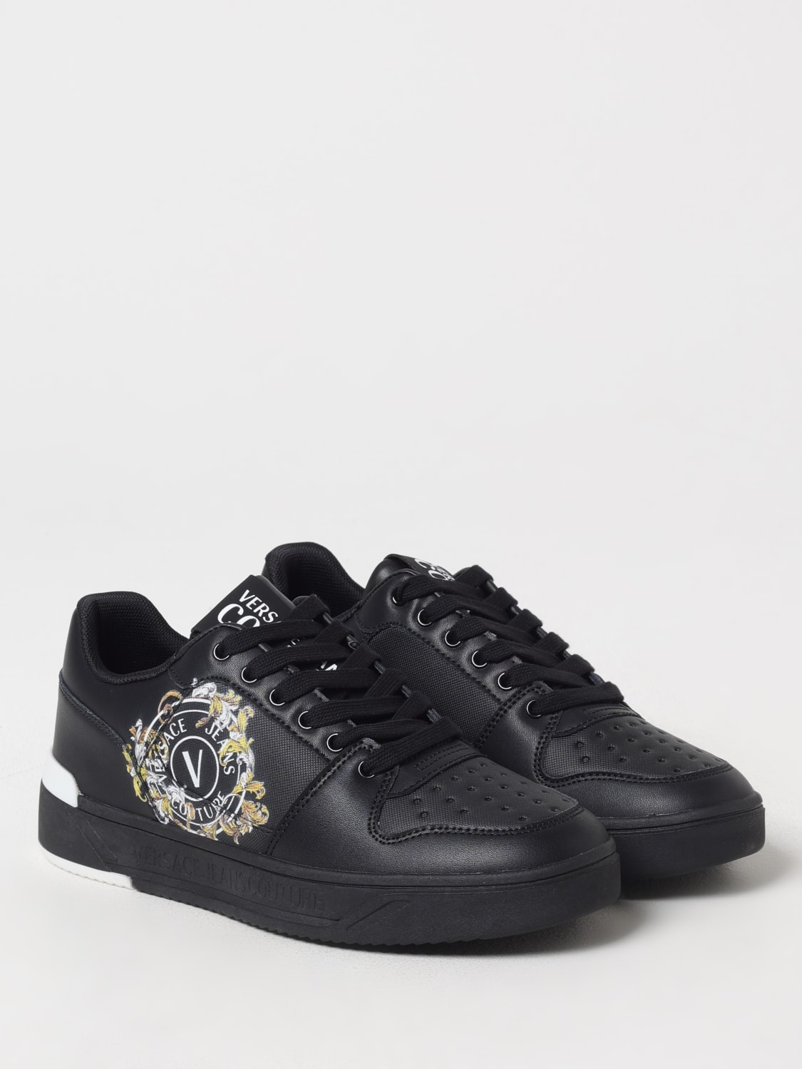 スニーカー VERSACE JEANS COUTURE Men Sneakers Black 78YA3SC4ZSC55 899 VERSACE JEANS COUTURE: Sneakers men - Black | Versace Jeans