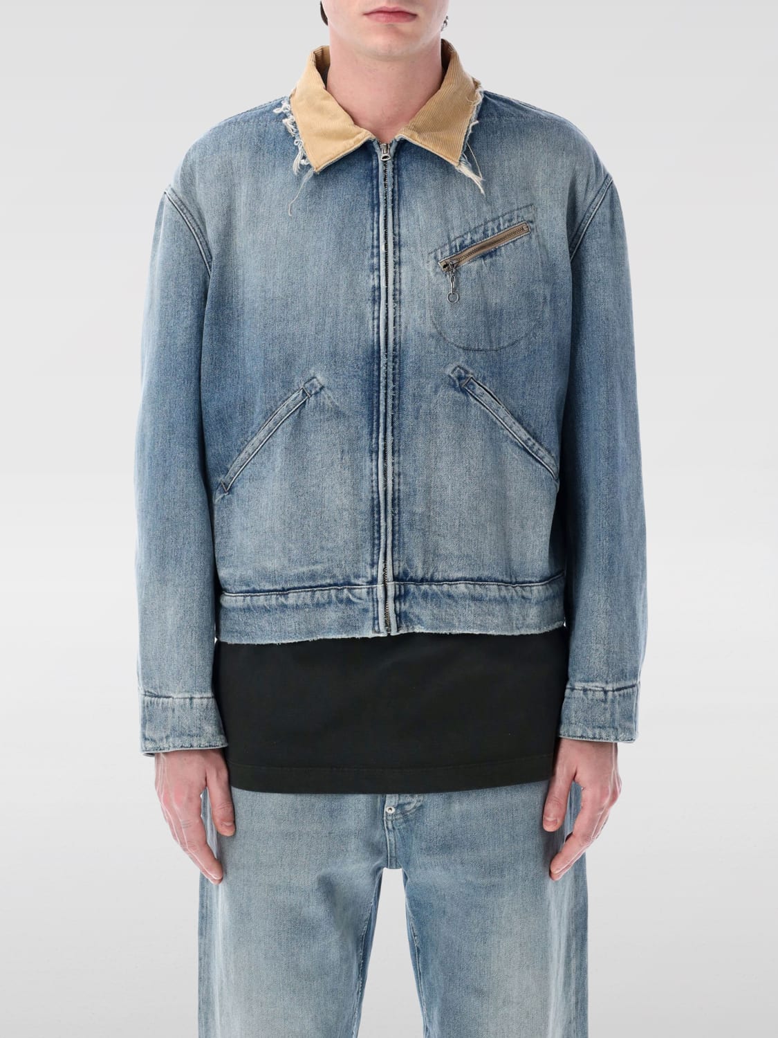 MAISON MARGIELA JACKET: Jacket men Maison Margiela, Blue - Img 1
