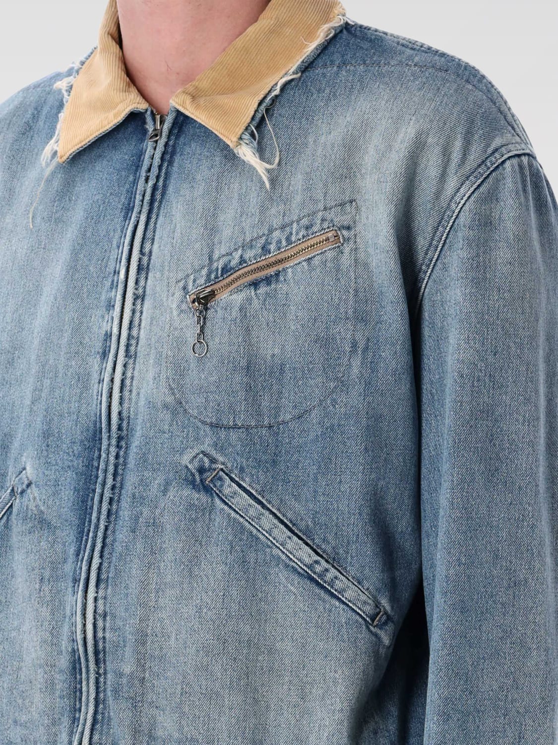 MAISON MARGIELA JACKET: Jacket men Maison Margiela, Blue - Img 3