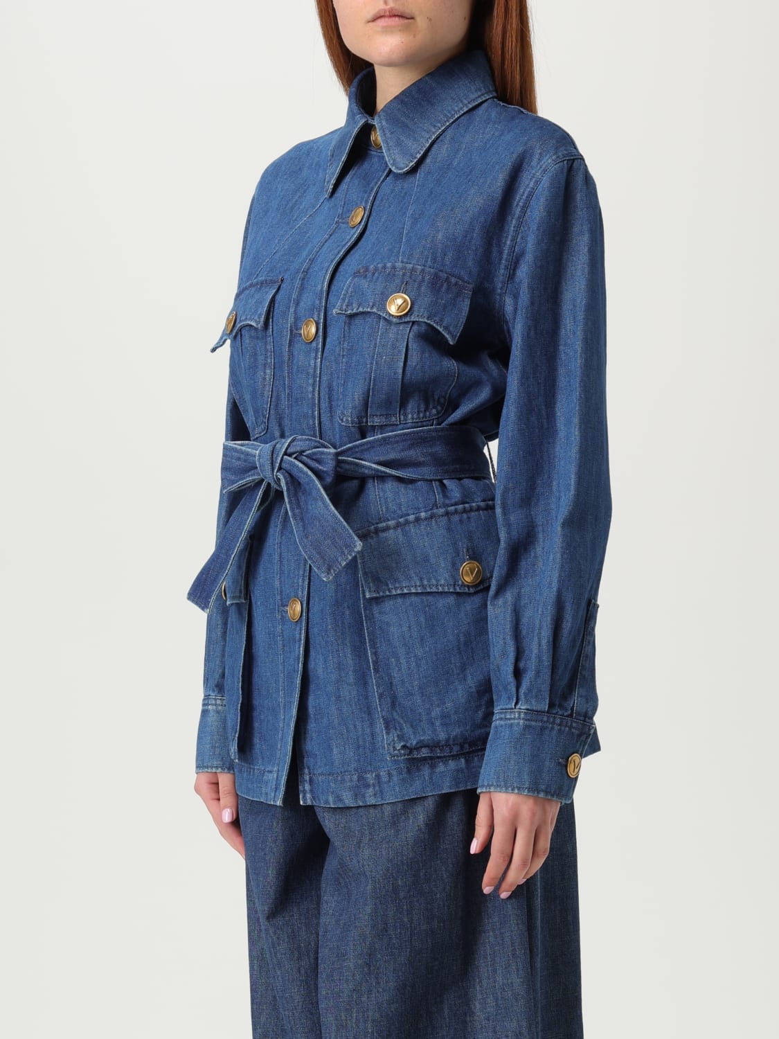 VALENTINO SHIRT: T-shirt woman Valentino, Blue - Img 4