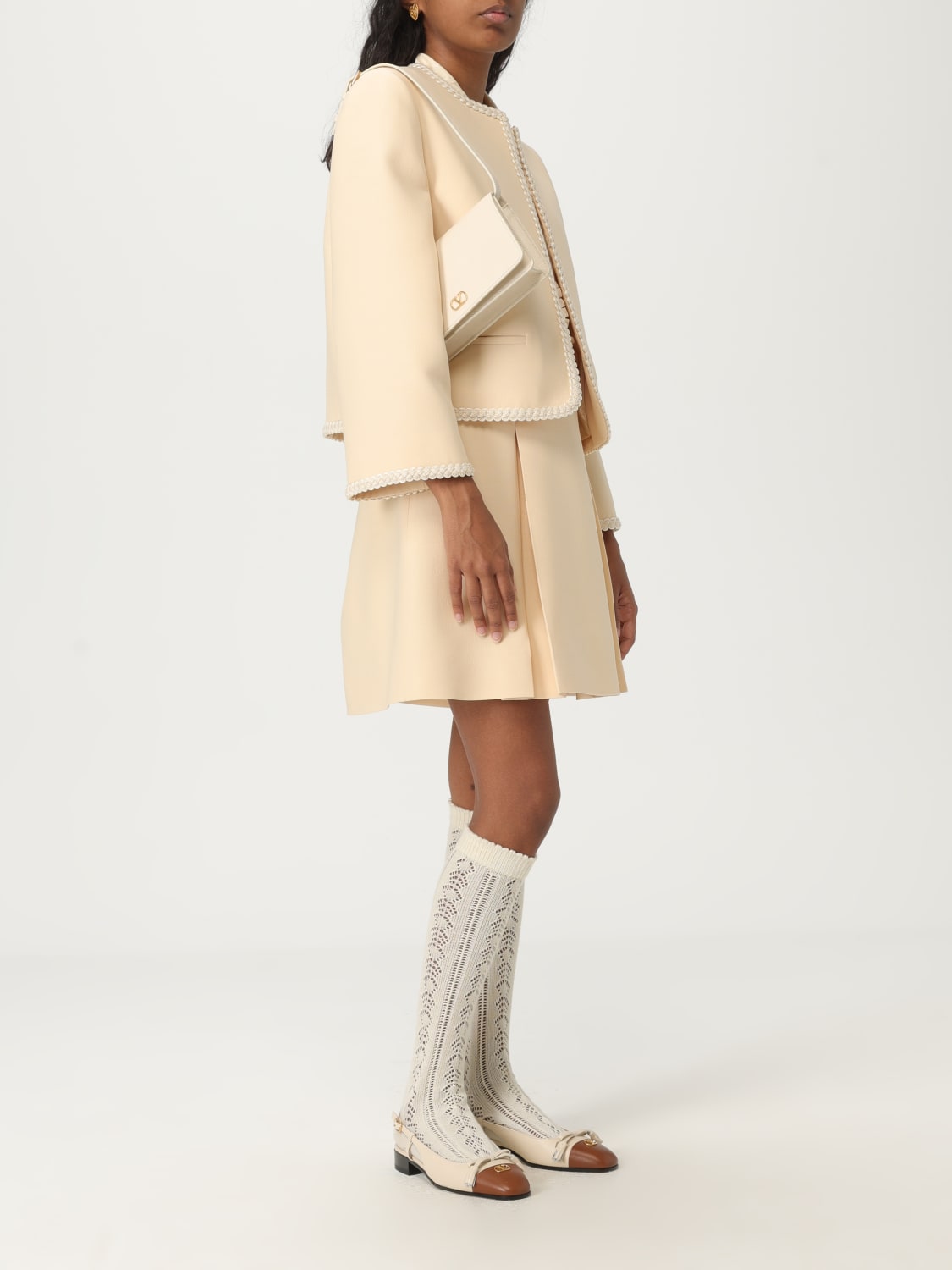 スカート VALENTINO Woman Skirt Beige 6B0RADF51CF ET5 VALENTINO: Skirt woman - Beige | Valentino skirt 6B0RADF51CF