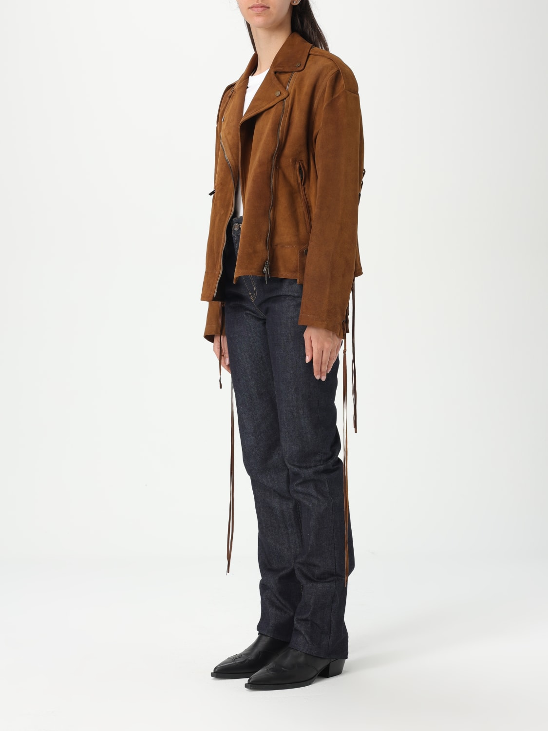 SALVATORE SANTORO JACKE: Jacke damen Salvatore Santoro, Camel - Img 3