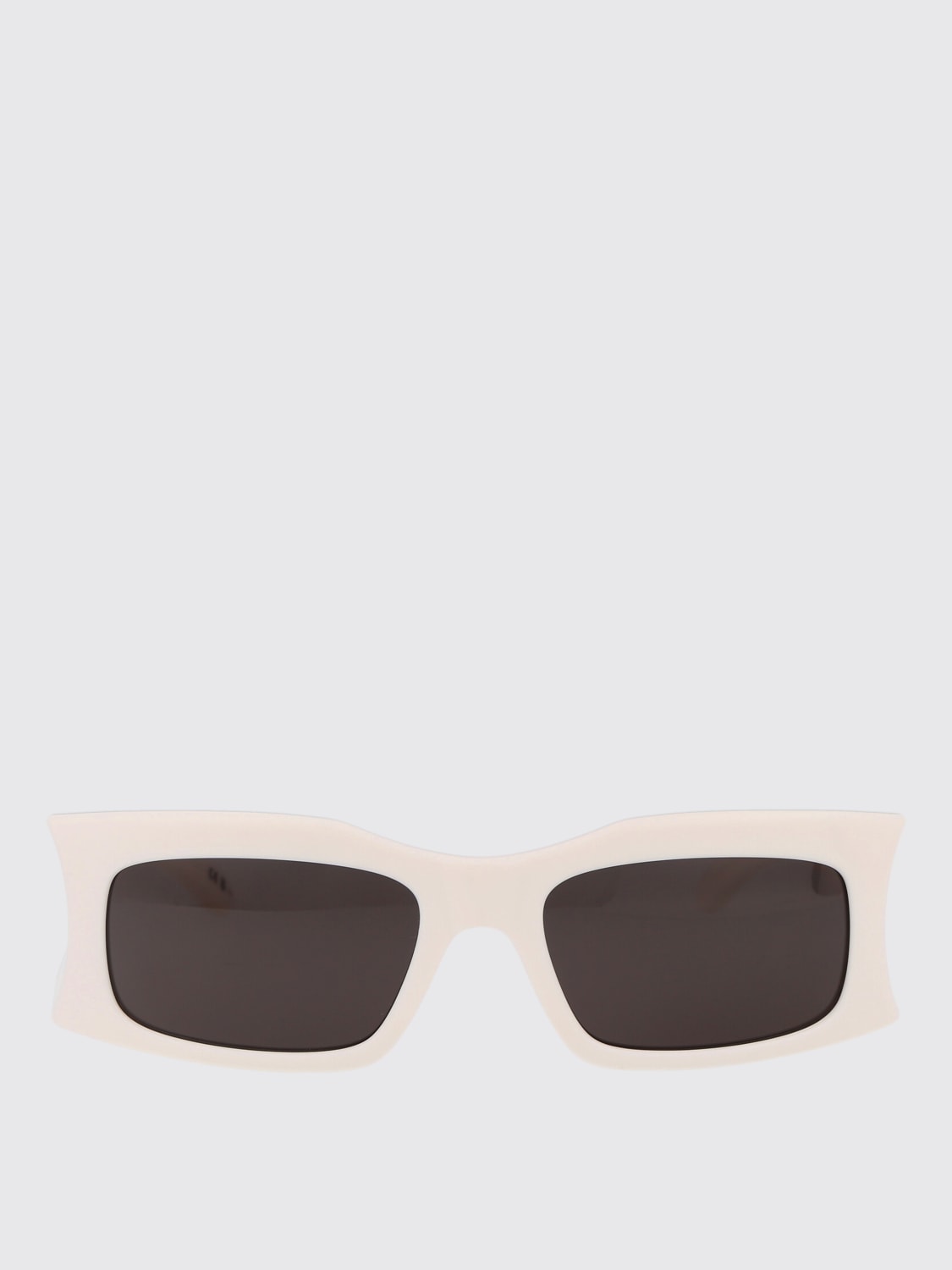BALENCIAGA: Sunglasses woman - Ivory | Balenciaga sunglasses