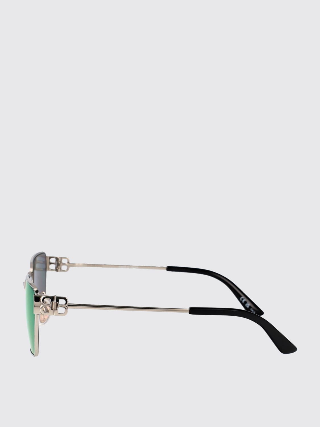 BALENCIAGA: Sunglasses woman - Silver | Balenciaga