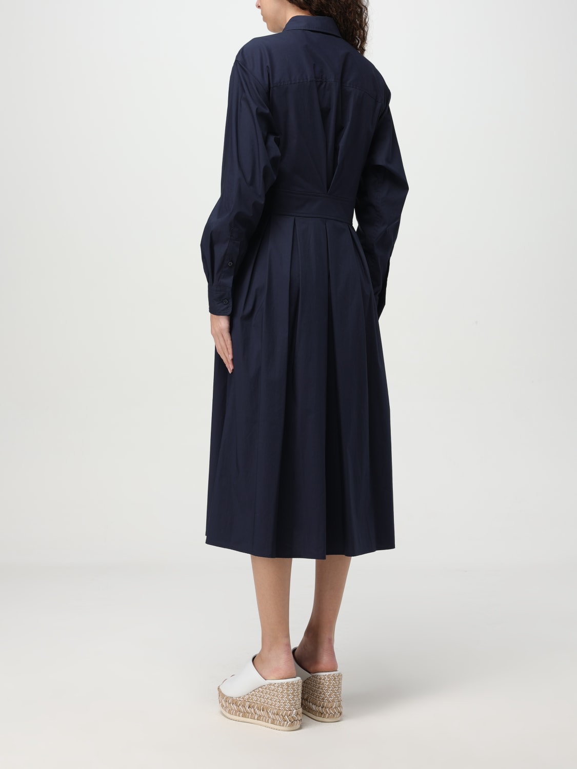 ワンピース LAUREN RALPH LAUREN Woman Dress Blue 250957121 001 LAUREN RALPH LAUREN: Dress woman - Blue | Lauren Ralph