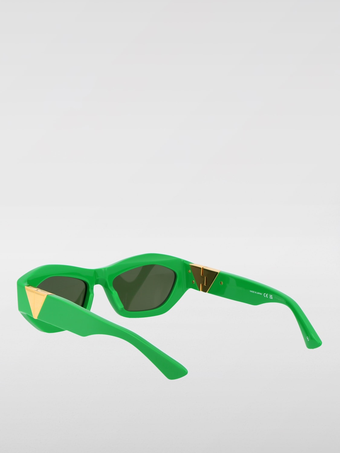 BOTTEGA VENETA SUNGLASSES: Sunglasses woman Bottega Veneta, Green - Img 4