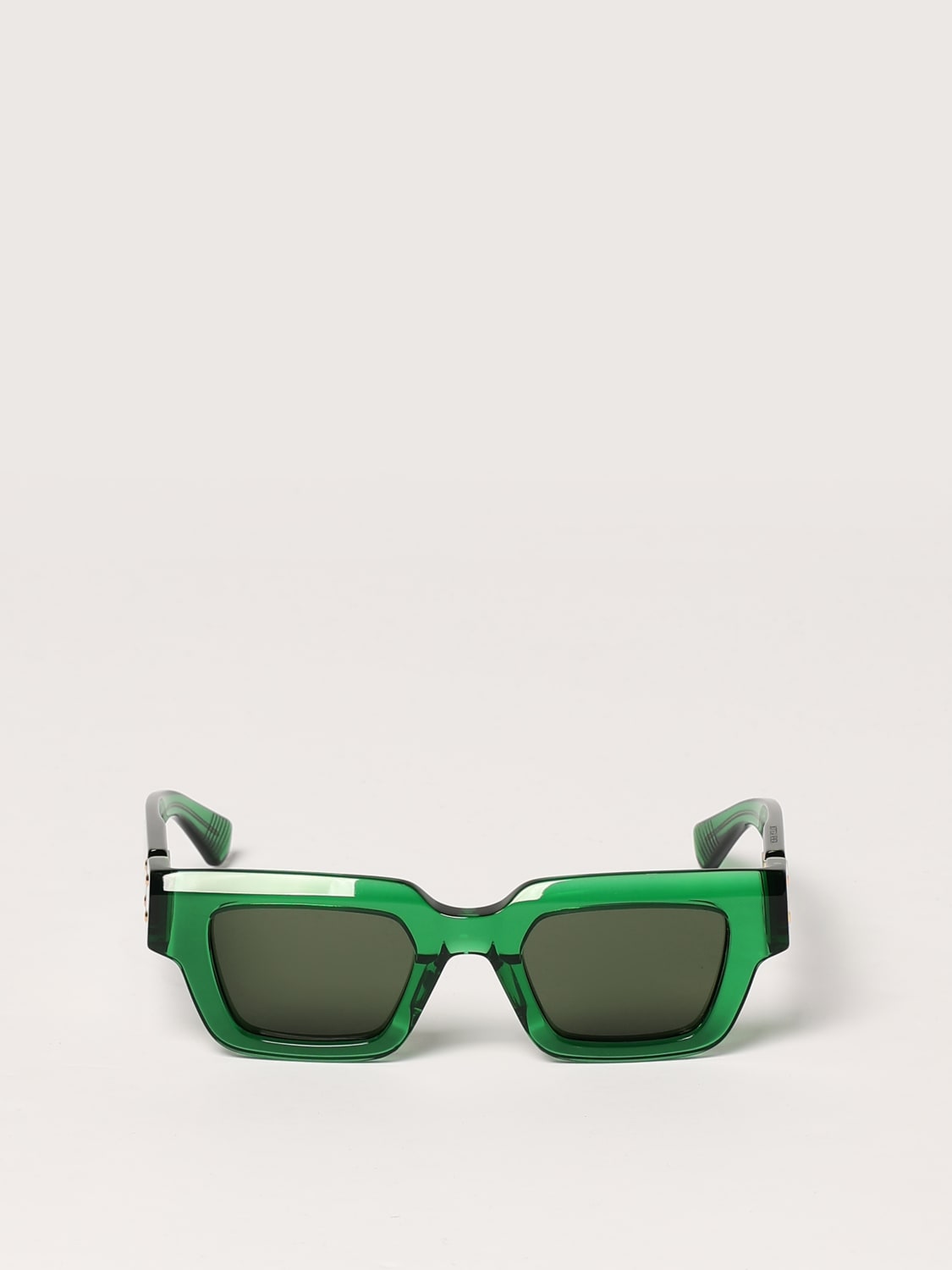 BOTTEGA VENETA SUNGLASSES: Sunglasses woman Bottega Veneta, Green - Img 3