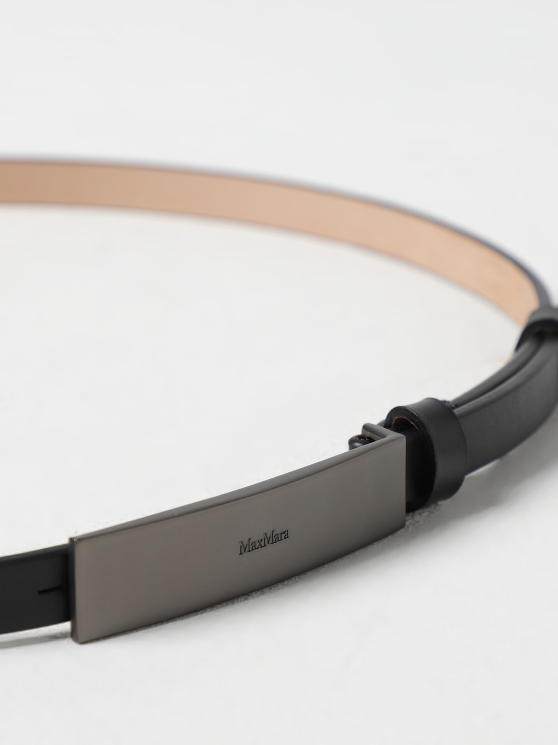 MAX MARA BELT: Belt woman Max Mara, Black - Img 2