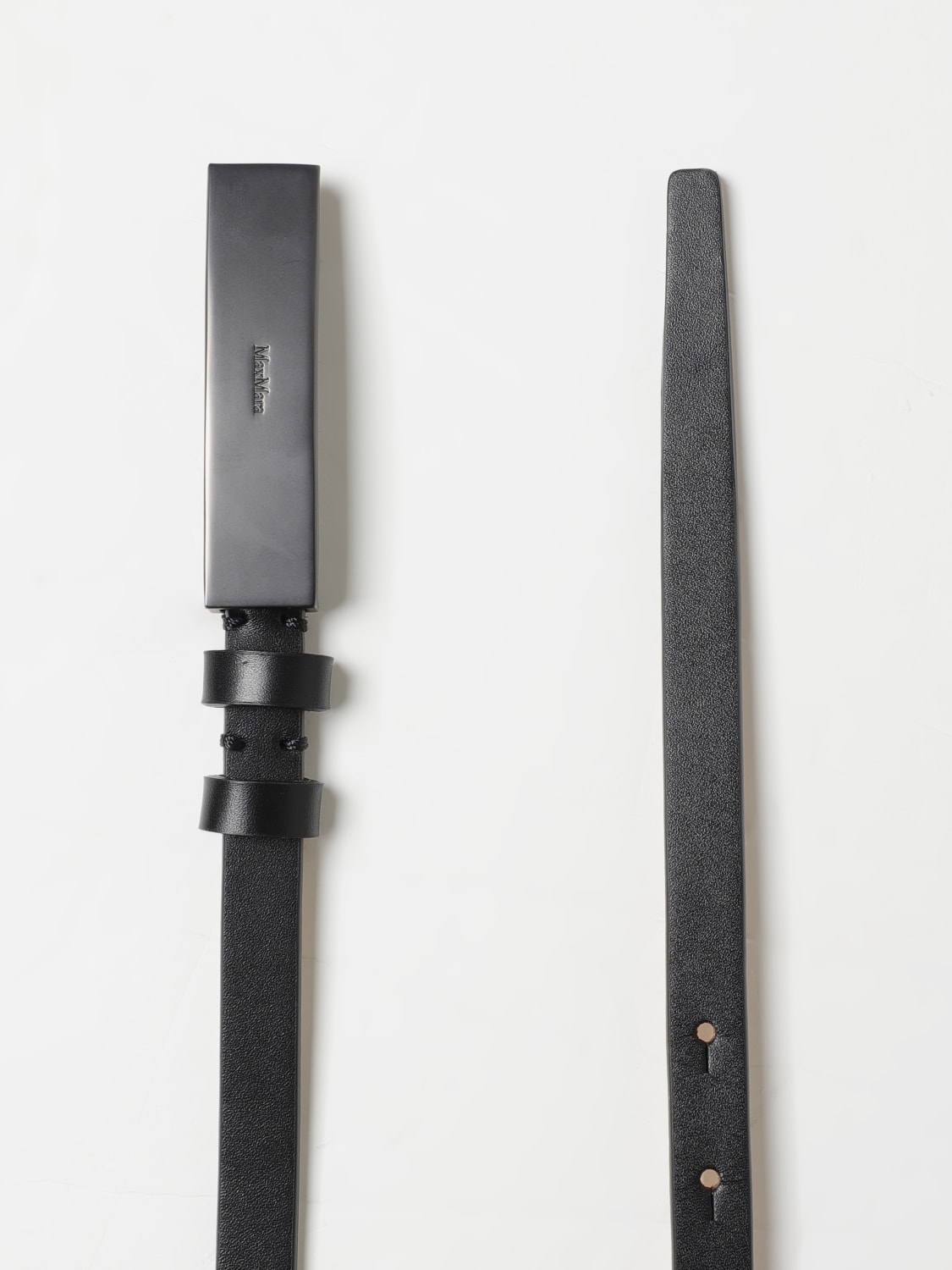 MAX MARA BELT: Belt woman Max Mara, Black - Img 3