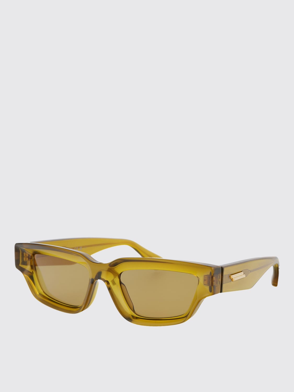 BOTTEGA VENETA OCCHIALI DA SOLE: Occhiali da sole in acetato Bottega Veneta, Verde - Img 1