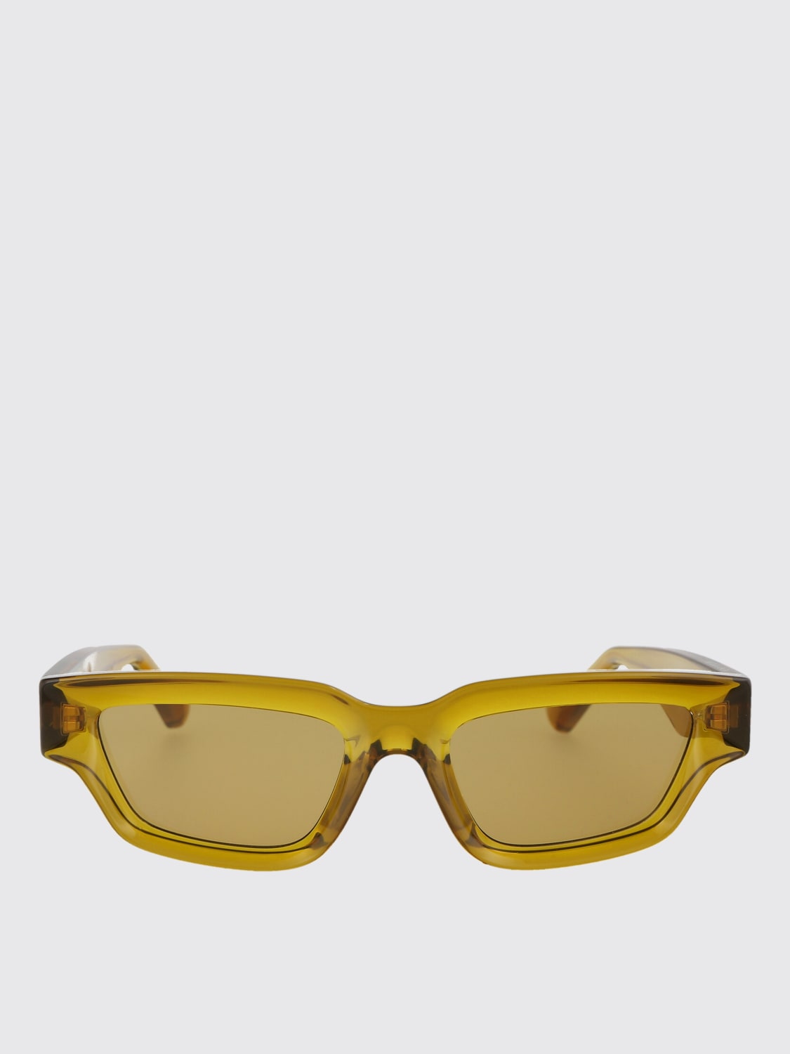 BOTTEGA VENETA OCCHIALI DA SOLE: Occhiali da sole in acetato Bottega Veneta, Verde - Img 2