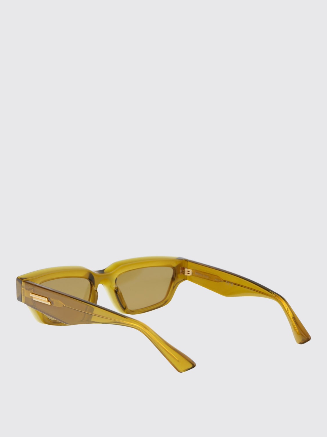 BOTTEGA VENETA OCCHIALI DA SOLE: Occhiali da sole in acetato Bottega Veneta, Verde - Img 3