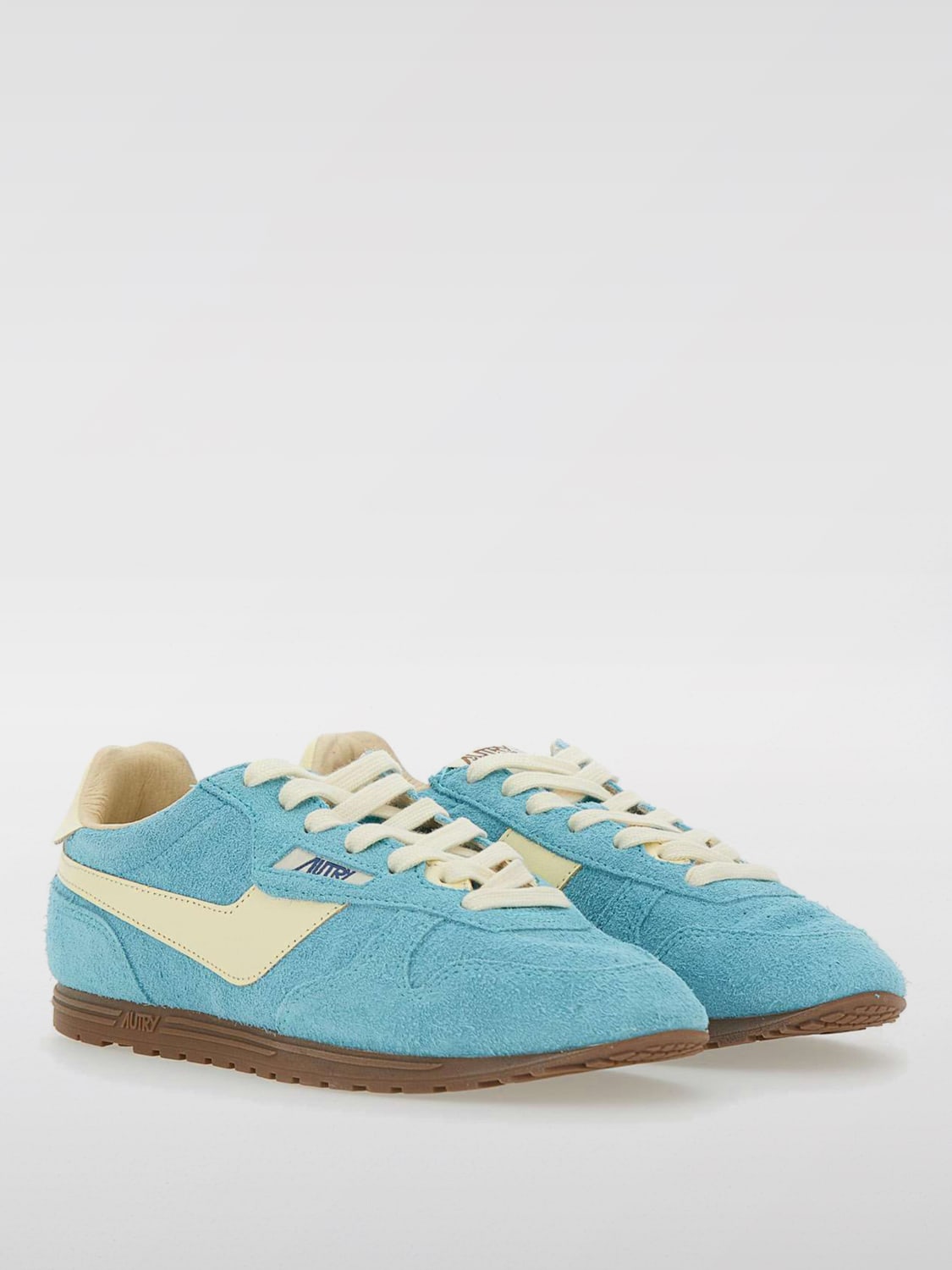 スニーカー AUTRY Woman Sneakers Turquoise WSLWUB17 AUTRY: Sneakers woman - Turquoise | Autry sneakers WSLWUB17
