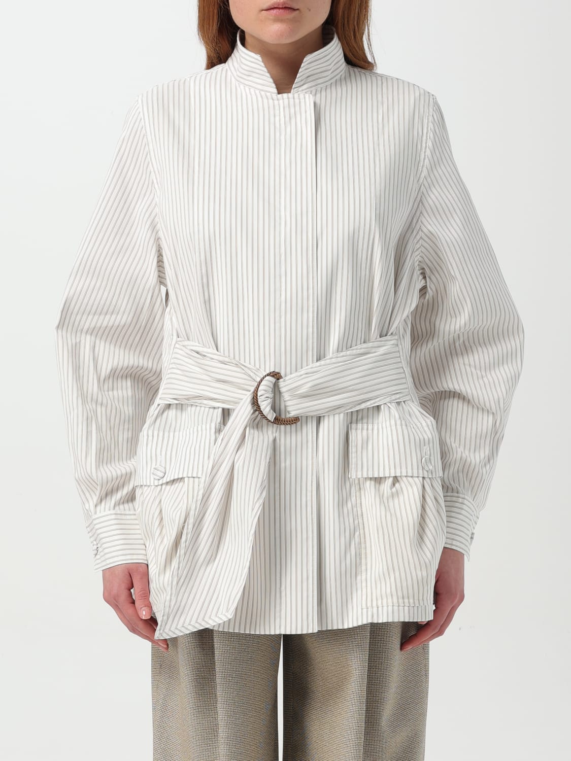 FENDI CHAQUETA: Americana mujer Fendi, Blanco - Img 1