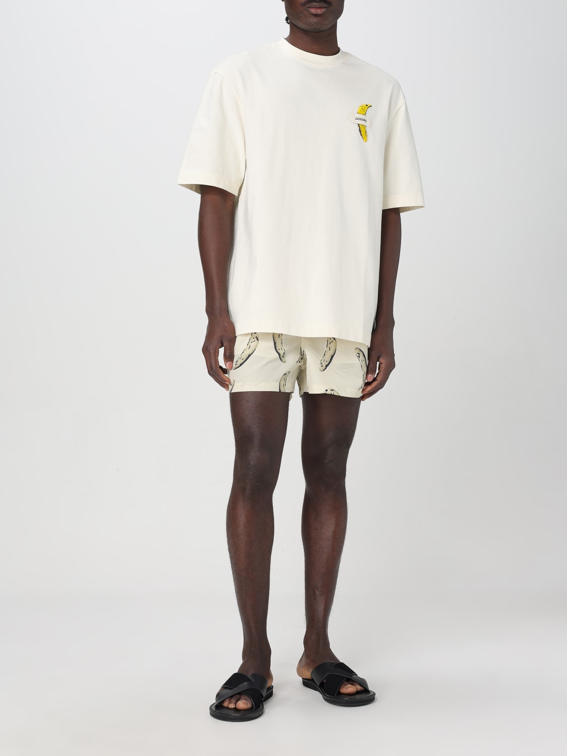 JACQUEMUS MAILLOT DE BAIN: Maillot de bain homme Jacquemus, Jaune - Img 2
