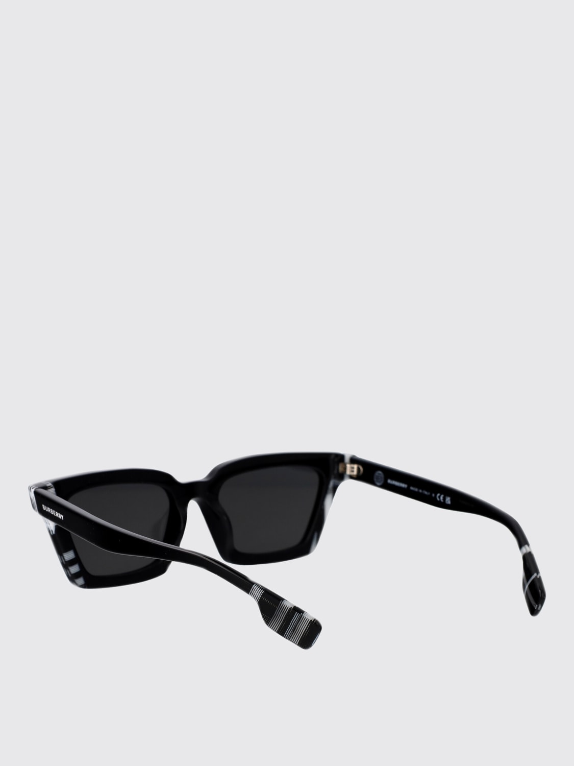 BURBERRY: Sunglasses woman - Black | Burberry sunglasses