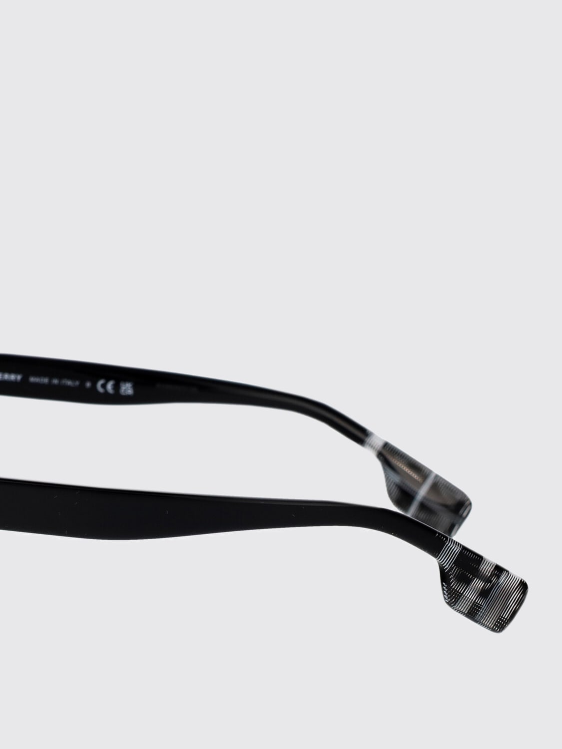 サングラス BURBERRY Woman Sunglasses Black 0BE4392U 405187 BURBERRY black-white check/grey BRIAR BE4392U 405187 52