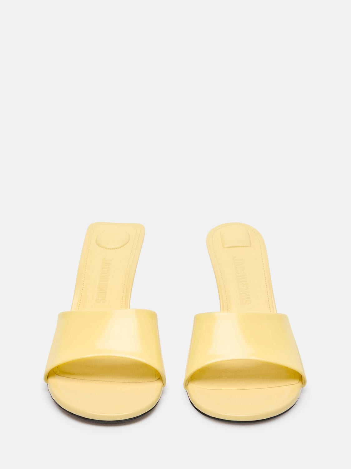 JACQUEMUS キュヒストミュル 251FO1674036 210 JACQUEMUS: High heel shoes woman - Yellow | Jacquemus heeled
